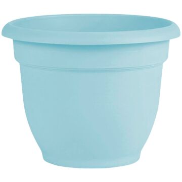 Bloem Ariana Self-Watering Plastic Planter (Misty Blue) 12 in.