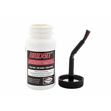 HARRIS® 4 oz Jar with Brush Cap Burn Resistant Soldering Flux