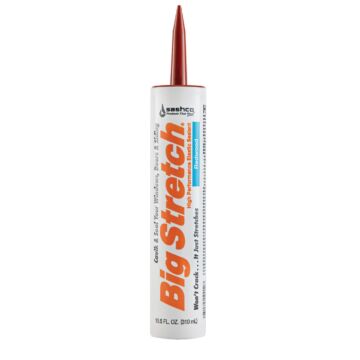 Sashco Big Stretch Acrylic Elastomeric Caulk (Redwood) 10.5 oz
