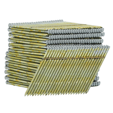 Bostitch Framing Nails, 28 Degree, Wire Weld, Galvanized, 3-Inch X .120-Inch, 2000-Pack
