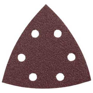 Bosch 3-3/4 In. 80 Grit 5 pc. Detail Sander Abrasive Triangles for Wood
