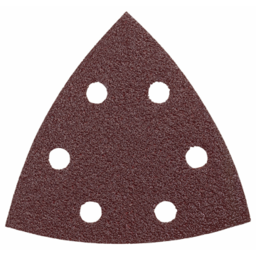 Bosch 3-3/4 In. 120 5 pc. Grit Detail Sander Abrasive Triangles for Wood