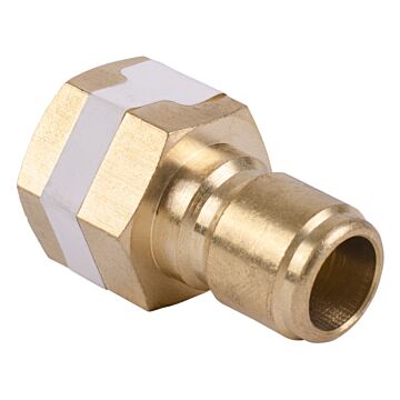Foster 1/2" Quick Connect x 1/2" Female NPT Brass Plug