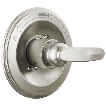Delta Faucet Delta Foundations®: Monitor® 13 Series Valve Only Trim - Single Handle Lever - Stainless