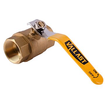 Vallast Brass Ball Valve 1-1/4" Full Port