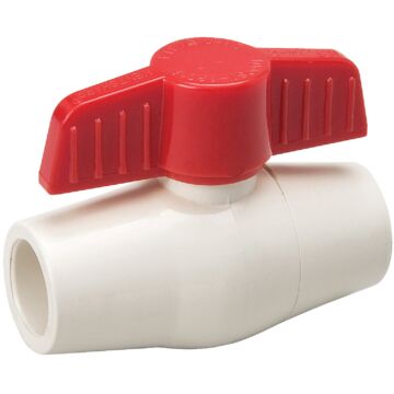 Boshart Industries 1/2" CTS SOCKET CPVC BALL V. PTFE SEAT - EPDM STEM O-RING