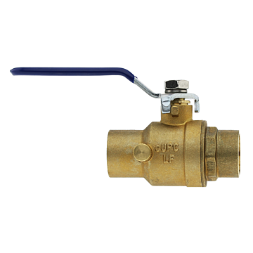 Boshart Industries NL 1"CxC BALL VALVE W/ DRAIN