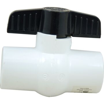 Boshart Industries 1" SLIP PVC BALL VALVE EPDM SEAT - EPDM STEM O-RING
