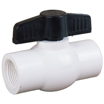 Boshart Industries 3/4" FPT PVC BALL VALVE EPDM SEAT - EPDM STEM O-RING