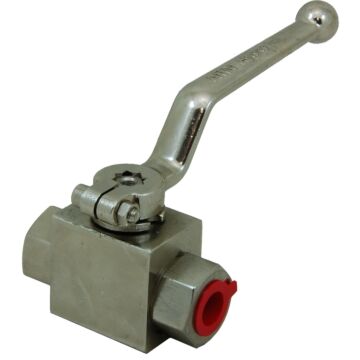 Barens 3/8 in FPT Zinc Plated Ball Valve