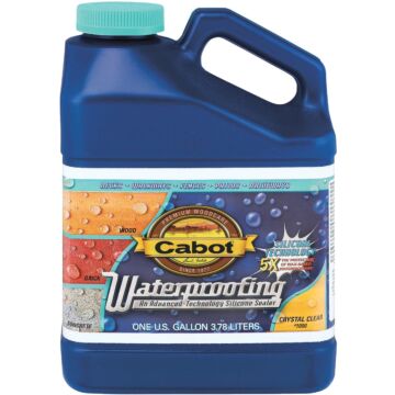Cabot Crystal Clear Waterproofing Sealer - 1 gal