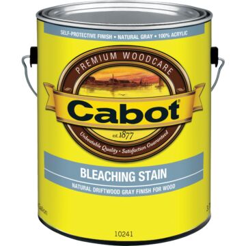 Cabot Bleaching Stain (Natural Driftwood Gray) 1 gal