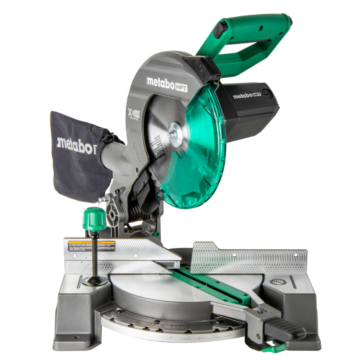 Metabo 10 in. Single Bevel Comp Miter Saw