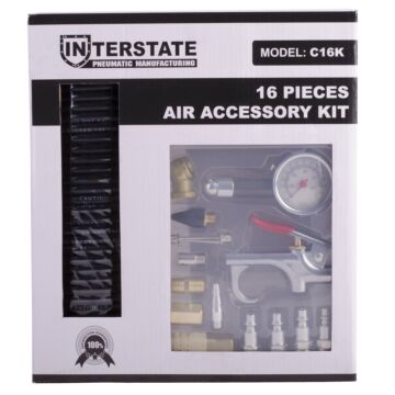 American General Tool Air Accessory Kit 16 Pc