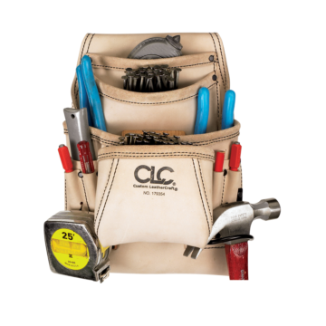 CLC 10 Pocket Carpenter's Nail & Tool Bag