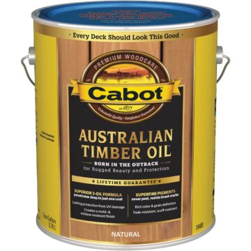 Cabot Australian Timber Oil Low VOC (Natural) 1 gal