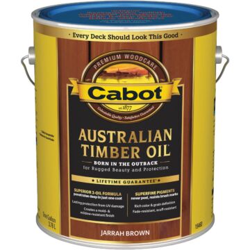 Cabot Australian Timber Oil Low VOC (Jarrah Brown) 1 gal