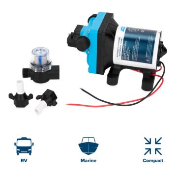 Camco Manufacturing 12V 3.0 GPM Variable Flow Fresh Water Pump