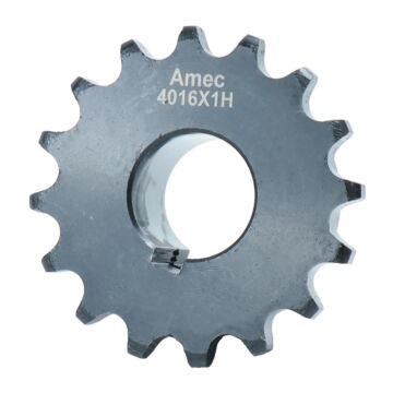 Amec Double Chain Coupler Sprocket for #40-2 Chain with 1" Shaft