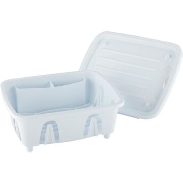 Camco Manufacturing Heavy-Duty Plastic 9.50 In. x 11.69 In. White RV Dish Drainer