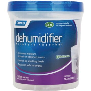 Camco Manufacturing Camco 10-1/2 Oz. Lavender Moisture Absorber Refillable Bucket