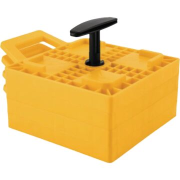 Camco Manufacturing Camco FasTen Heavy-Duty RV Leveling Blocks (4-Pack)