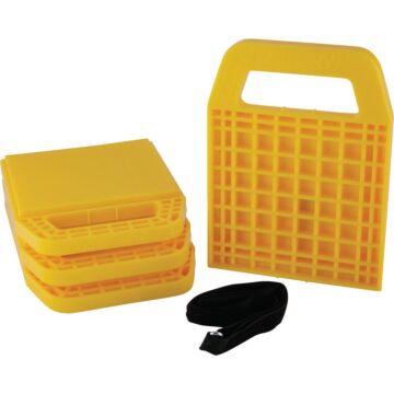 Camco Manufacturing Interlocking w/Built-in Handle RV Stabilizer Jack Pads (4pk)