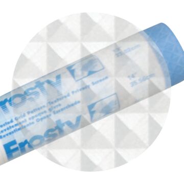 Con-Tact Frosty 18 In. x 16 Ft. Clear Diamond Self-Adhesive Shelf Liner