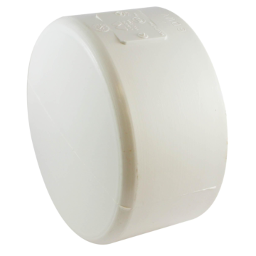 IPEX 193086 PVC WHT 6" CAP H WHT CANPLAS