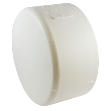 PVC 8 in SCH 40 Flat Top Cap
