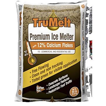 TruMelt 50 lb Bag Light Green Form Calcium Flake