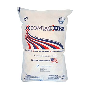 DOWFLAKE® Xtra 83-87% Calcium Chloride Flakes - 50 lb