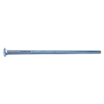 Grade 2 Zinc Carriage Bolt - -24 x 3-1/2 in.