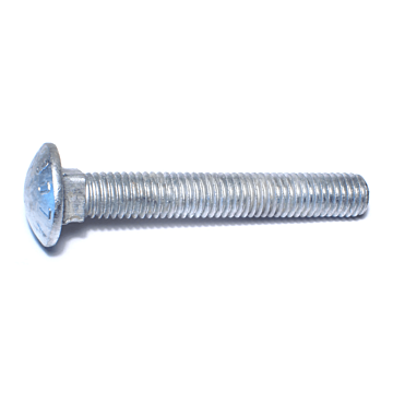 HDG Grade 2 Steel Coarse Carriage Bolt - 1/2-13 x 3-1/2 in.