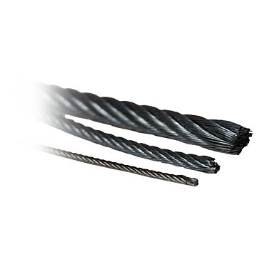 1/4 in. 7000 lb 7x19 Aircraft Cable - 250 ft 
