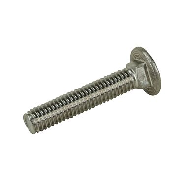 Star Stainless 3/8-16 2 in SS Grade 18-8 Carriage Bolt