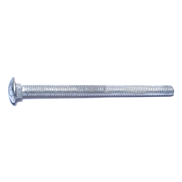 3/8"-16 x 5-1/2" Carriage Bolt, Coarse Thread, Galvanized 