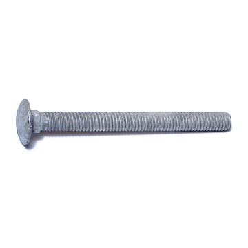 5/16"-18 x 5-1/2" Carriage Bolt, Coarse Thread, Galvanized 