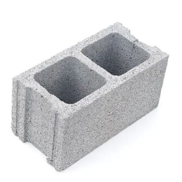 8 in x 8 in x 16 in Rectangular Hollow Concrete Block