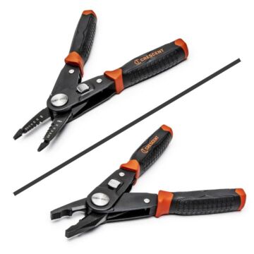 Crescent Lineman fts 20-10 AWG 1.36 in Combo 2-in-1 Plier/Wire Stripper