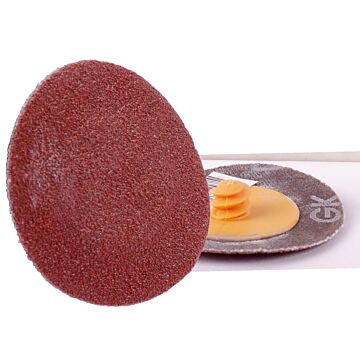 Pearl Abrasives Quickmount™ Laminated Cloth Disc 2" AO A80/Yellow CD2080Q