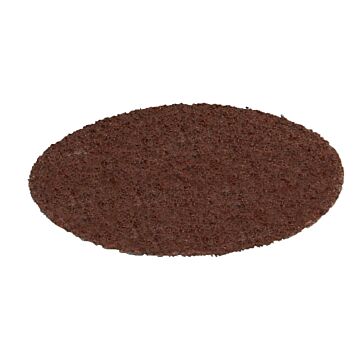 Pearl Abrasives 3" Mini Conditioning Discs Laminated Cloth - 3 AO Quickmount™ Mini Conditioning Discs, Laminated Cloth, A36/Brown