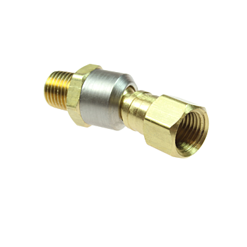 Coilhose Pneumatics Ball Swivel Conversion, 1/4" FPT x 1/4" MPT