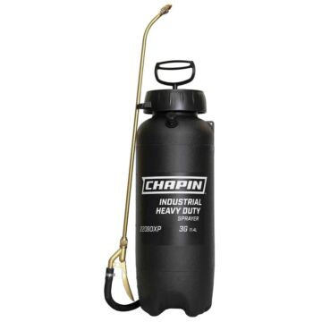 Chapin 22090XP Handheld Sprayer, 3 gal Tank, Poly Tank, 36 in L Hose, Black