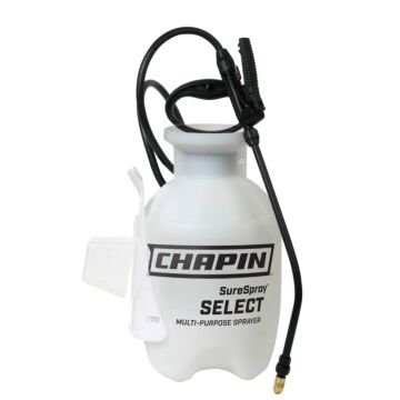 Chapin 27010 Series Compression Sprayer, 1 gal Tank, Poly Tank, 34 in L Hose