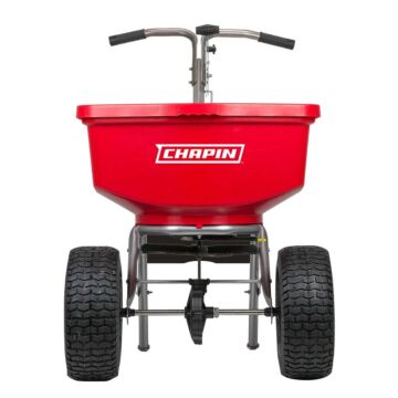 Chapin 100 lb Pneumatic Poly Broadcast Turf Spreader