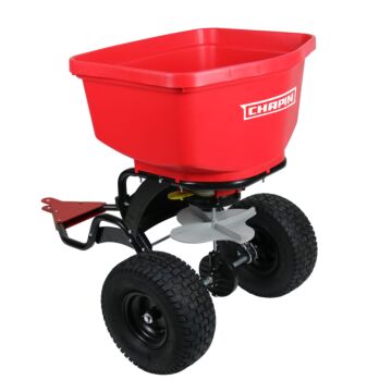 Chapin Tow-Behind Spreader w/ Auto Stop Dual Impeller - 150 lb