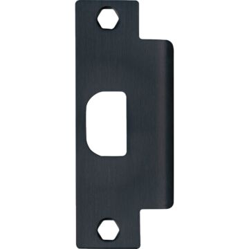 Tell Commercial ASA Strike Plate (Matte Black)