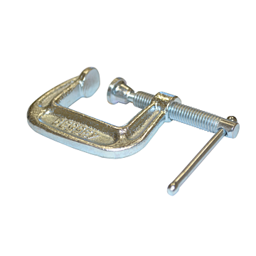 Bessey Tools Drop Forged C-clamp 1 Inch Capacity, 1 Inch Throat