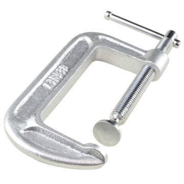 Bessey Tools Drop Forged C-clamp 2-1/2 Inch Capacity, 1-3/8 Inch Throat